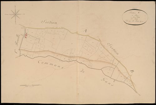 Lados - -Section C feuille 2 : Le Bourg