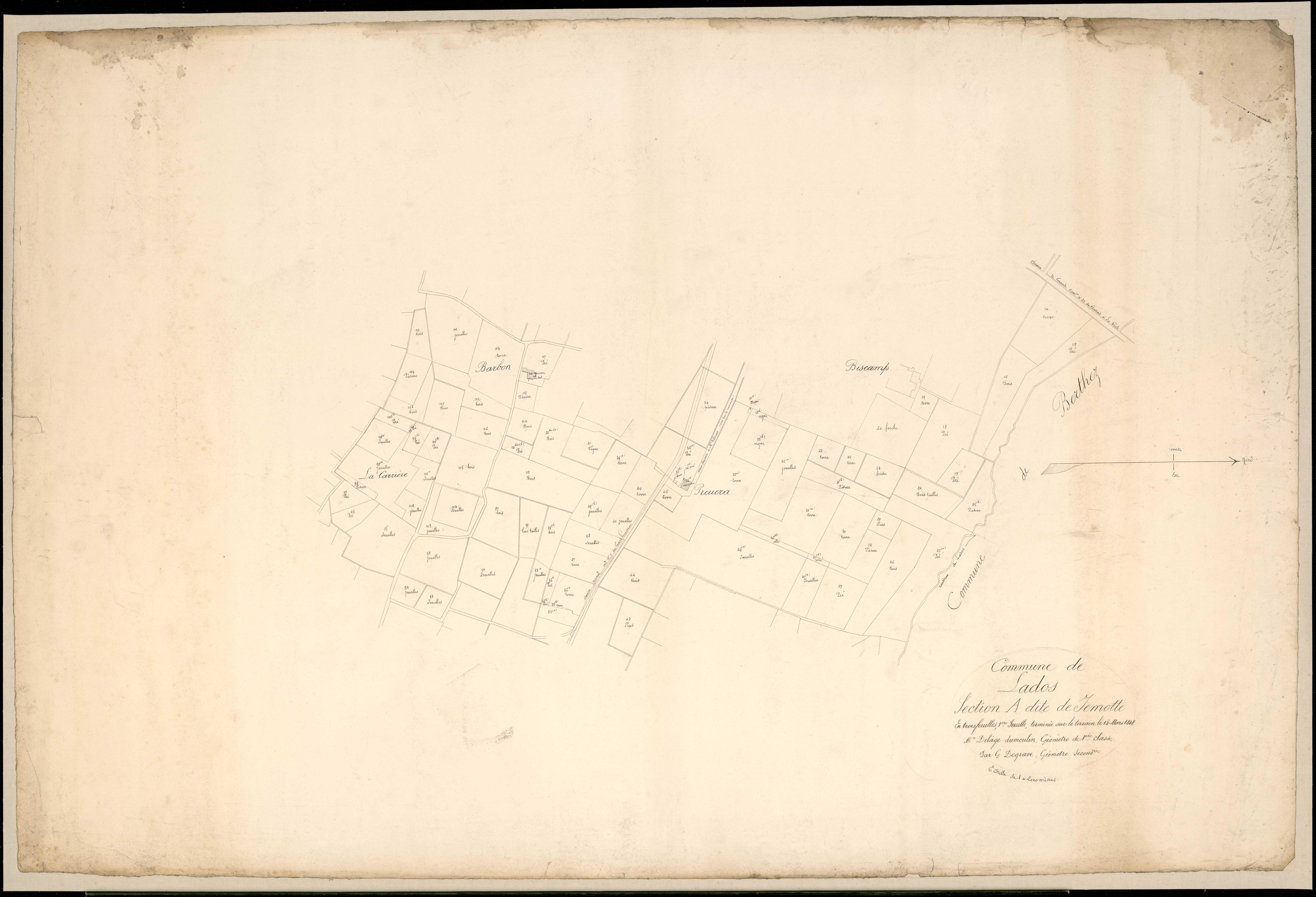 Lados - -Section A feuille 1 : Jemotte