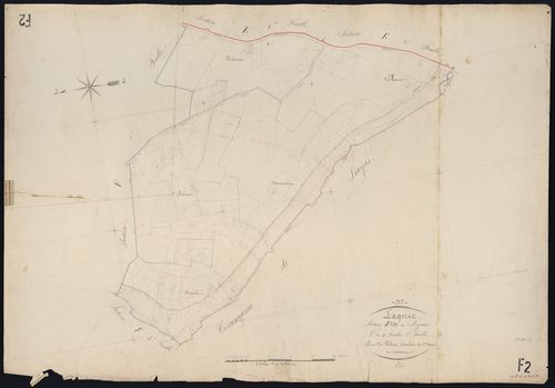 Lagorce - -Section F feuille 2 : Leynier