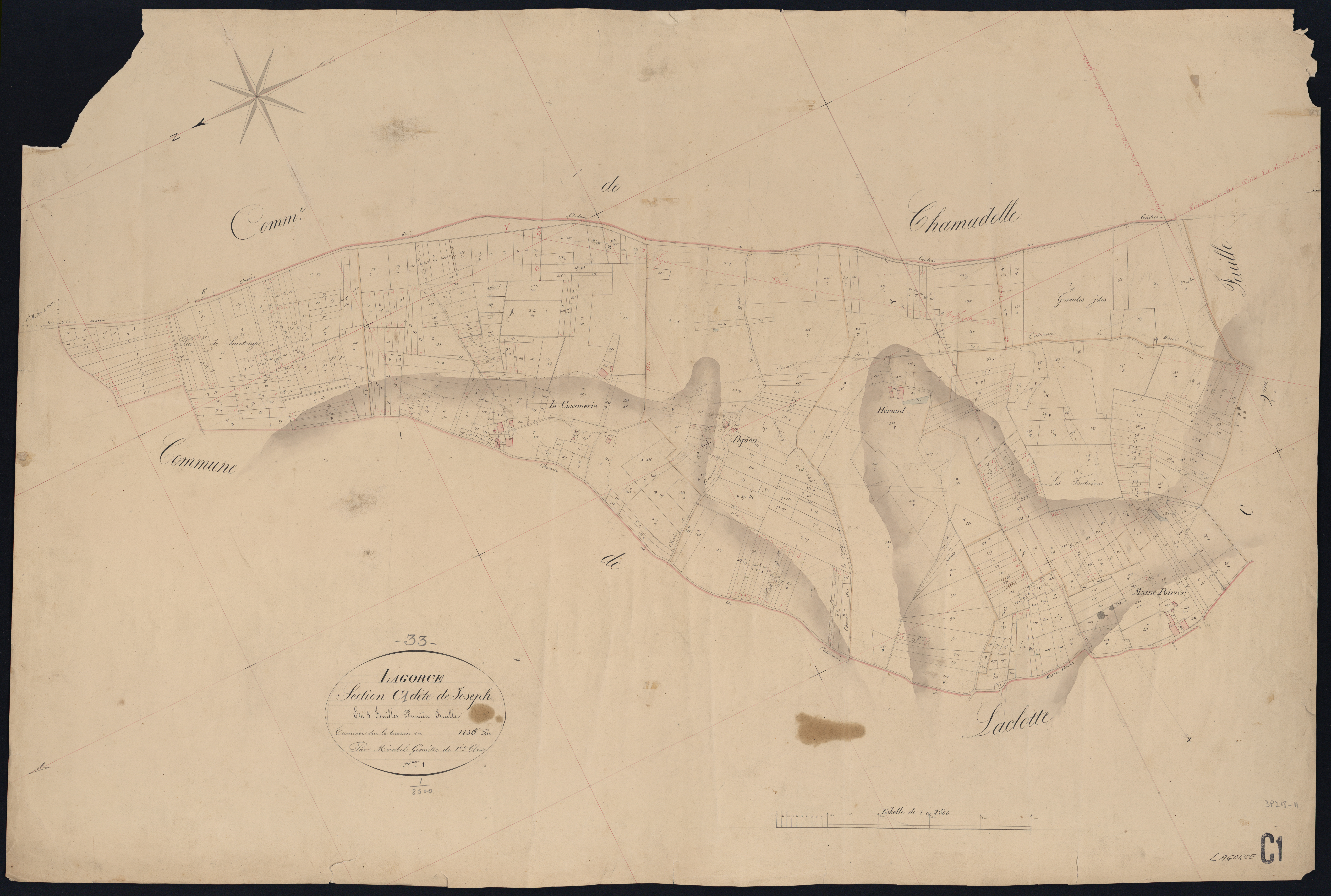 Lagorce - -Section C feuille 1 : Joseph