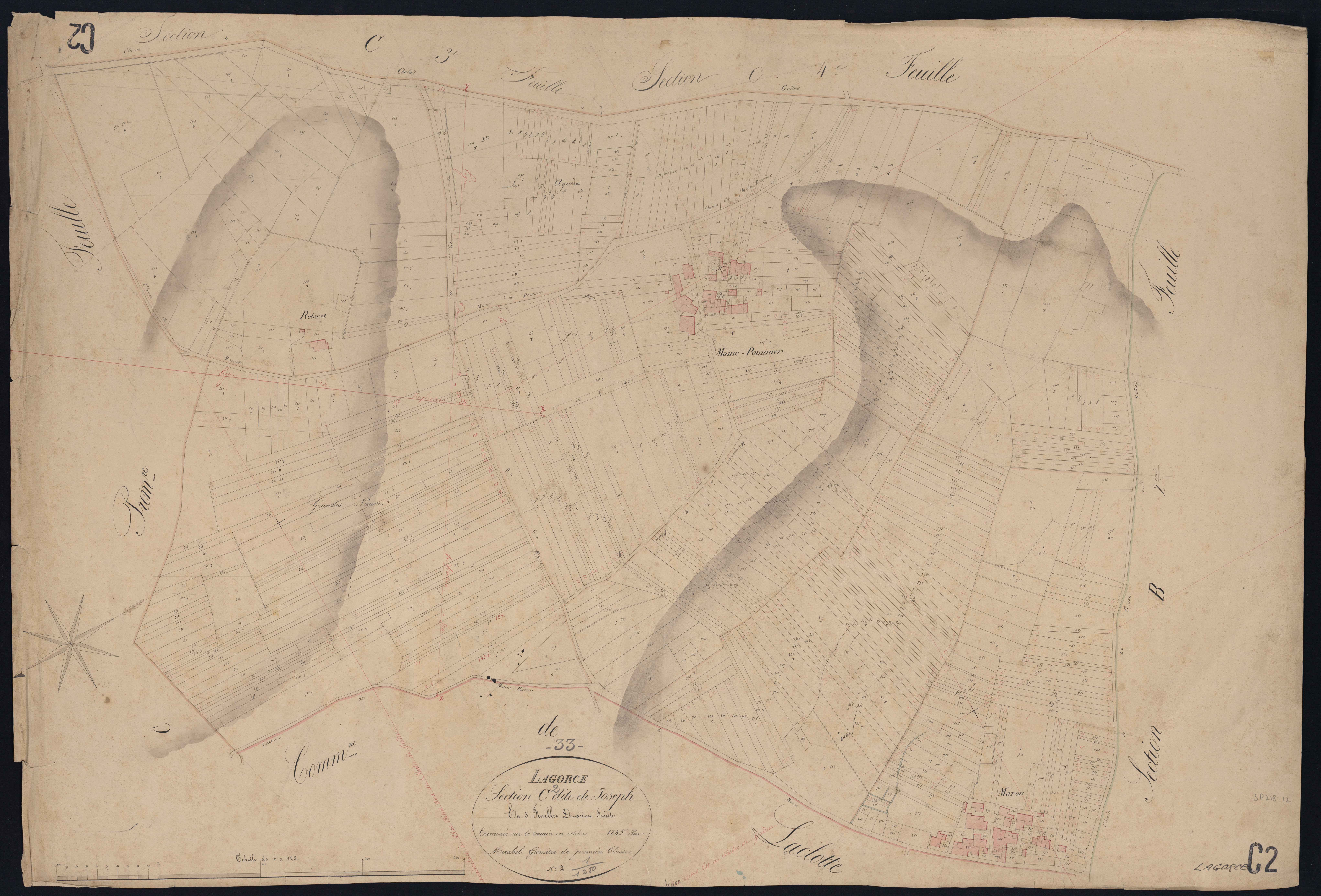 Lagorce - -Section C feuille 2 : Joseph