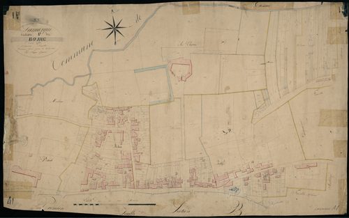 Lamarque - -Section A feuille 1 : Le Bourg