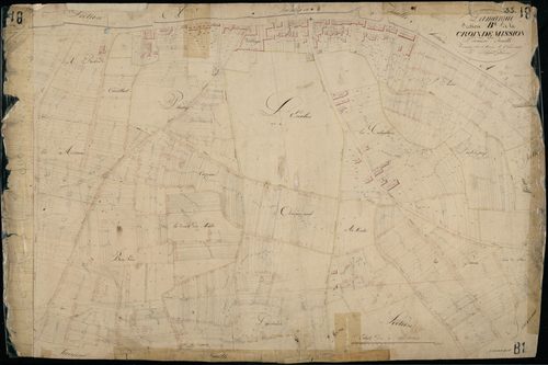 Lamarque - -Section B feuille 1 : La Croix-de-la-Mission