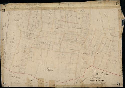 Lamarque - -Section B feuille 3 : La Croix-de-la-Mission