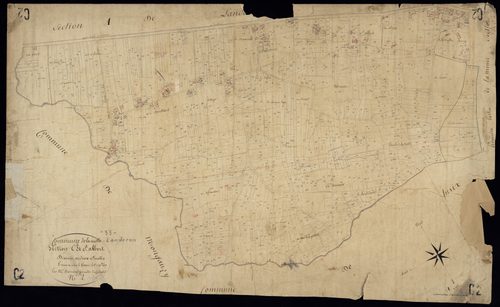 Lamothe-Landerron - -Section C feuille 2 : Saint-Albert