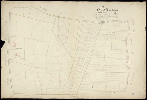 Lalande-de-Pomerol - -Section A feuille 2 : Les Fossés