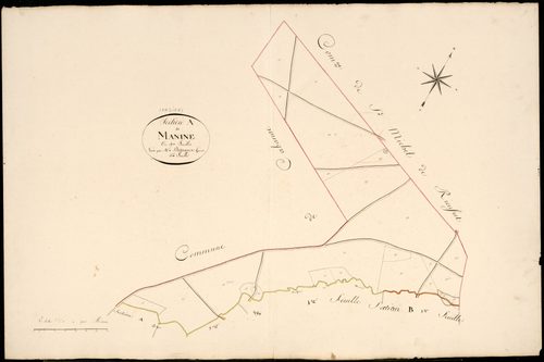 Landiras - -Section A feuille 4 : Manine