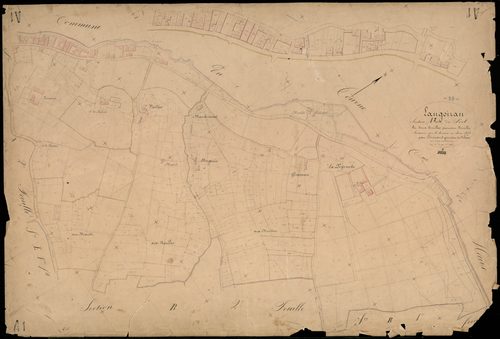 Langoiran - -Section A feuille 1 : Le Port