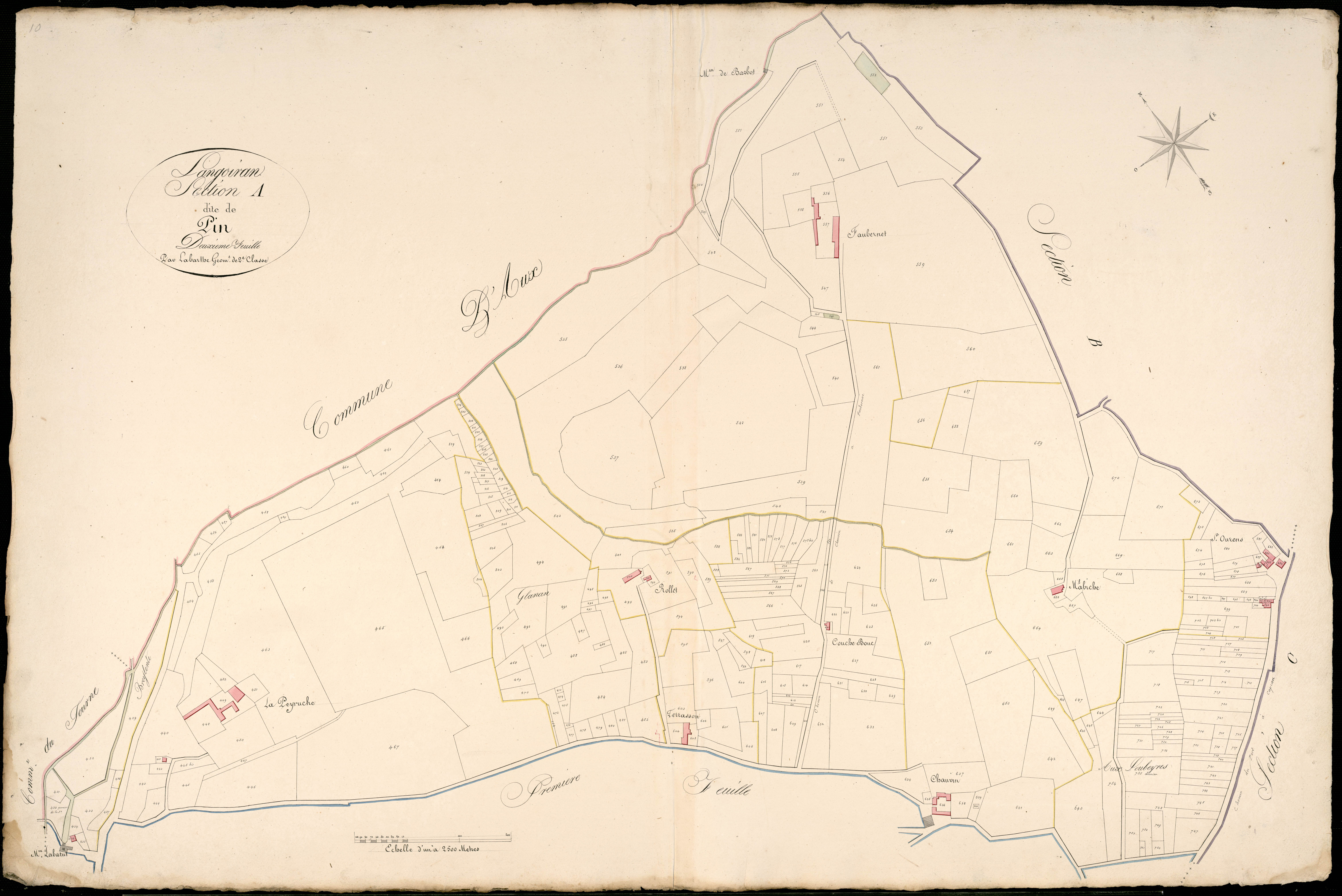 Langoiran - -Section A feuille 2 : Le Pin
