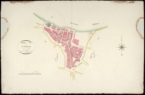 Langon - -Section A feuille 1 : non indiqué