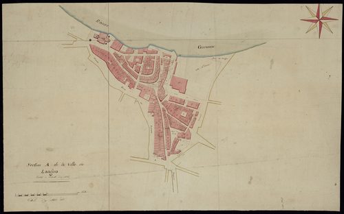 Langon - -Section A feuille 1 : non indiqué
