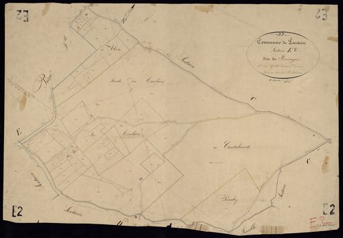 Lanton - -Section E feuille 2 : Romingue