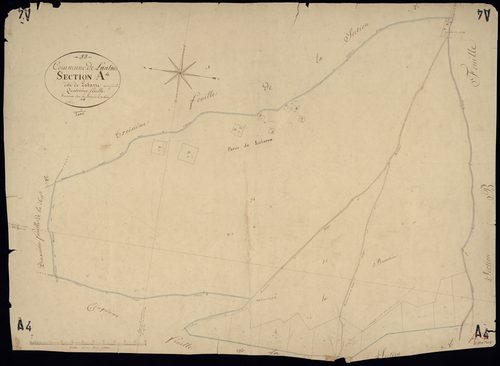 Lanton - -Section A feuille 4 : Labarre