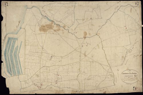 Lanton - -Section E feuille 1 : Romingue