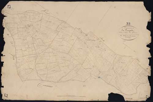 Lapouyade - -Section C feuille 2 : Les Glaives