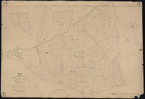 Lapouyade - -Section E feuille 1 : Jarnac