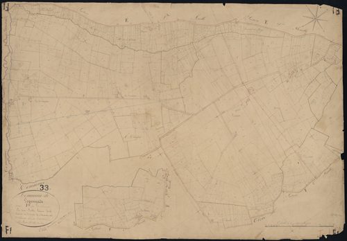 Lapouyade - -Section F feuille 1 : Piconnat