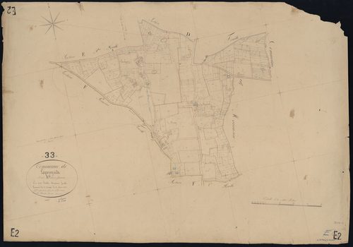 Lapouyade - -Section E feuille 2 : Jarnac