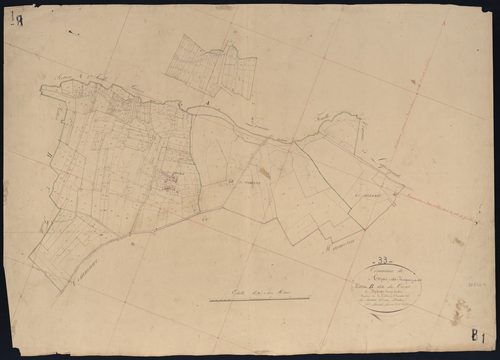 Lapouyade - -Section B feuille 1 : Le Cocut