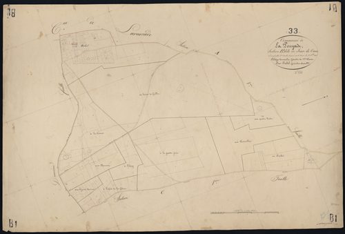 Lapouyade - -Section B feuille 1 : Jean-de-Vaux
