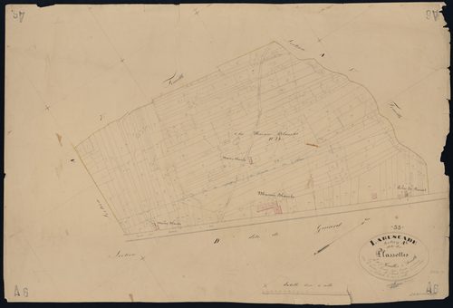 Laruscade - -Section A feuille 6 : Les Plassottes