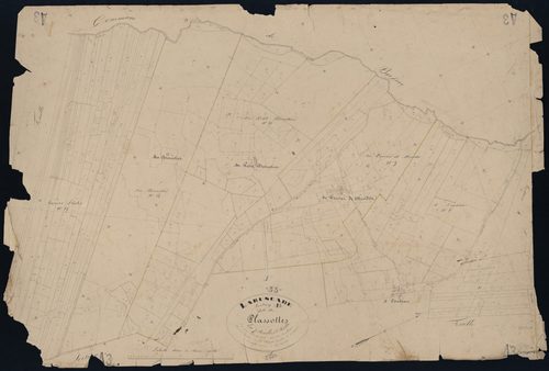 Laruscade - -Section A feuille 3 : Les Plassottes