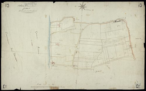 Latresne - -Section C feuille 1 : Le Port-de-l'Homme