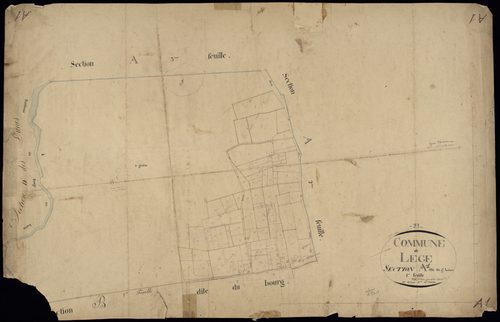 Lège-Cap-Ferret - -Section A feuille 1 : Le Grand-Houstaou