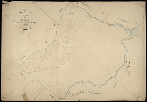 Lège-Cap-Ferret - -Section C feuille 1 : Ignac