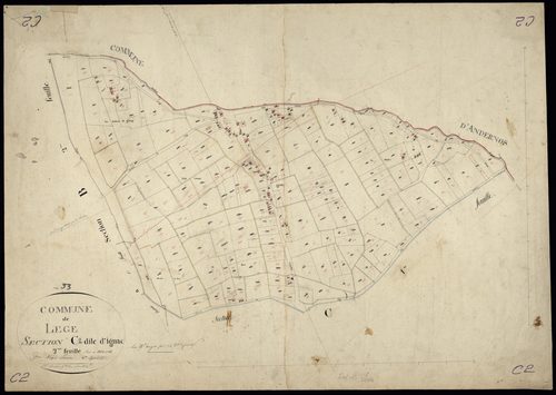 Lège-Cap-Ferret - -Section C feuille 2 : Ignac