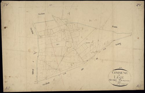 Lège-Cap-Ferret - -Section A feuille 2 : Le Grand-Houstaou