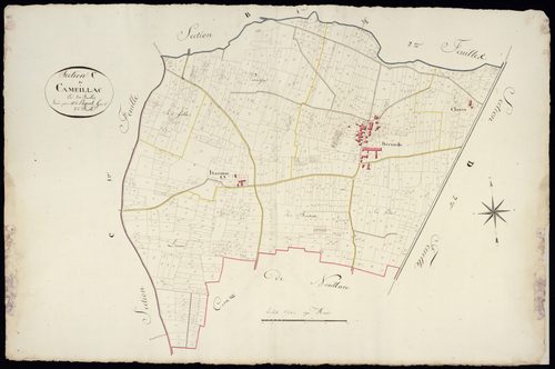 Léogeats - -Section C feuille 2 : Cameillac