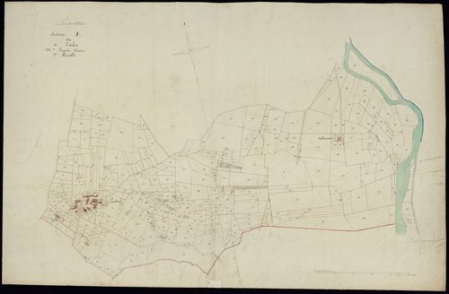 Léogeats - -Section A feuille 3 : Laulan