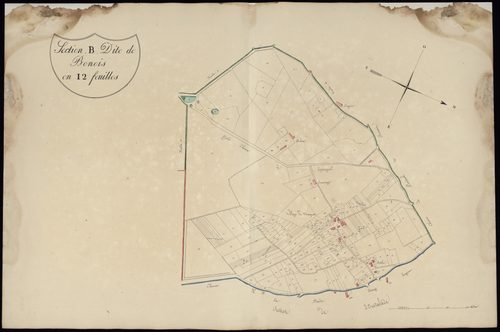 Léognan - -Section B feuille 1 : Bonois