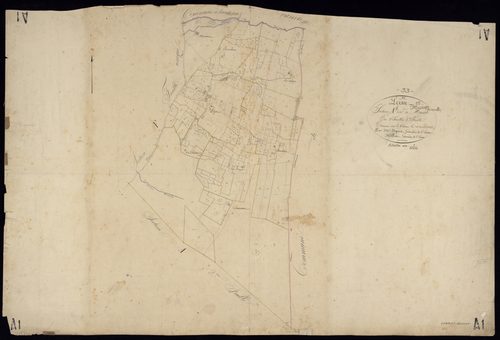 Lerm-et-Musset - -Section A feuille 1 : Musset