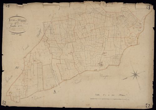 Lerm-et-Musset - -Section E feuille 2 : Les Laurents