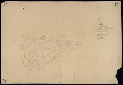 Lerm-et-Musset - -Section D feuille 2 : Petron