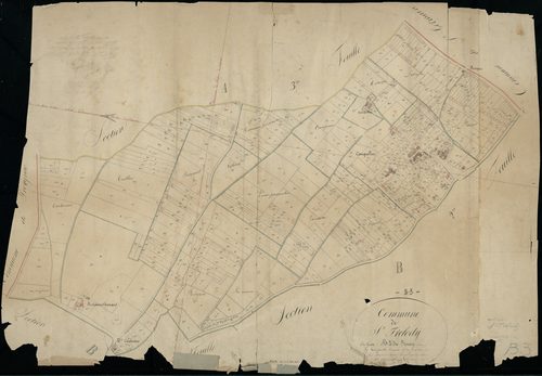 Lesparre-Médoc - -Section B feuille 3 : Le Bourg