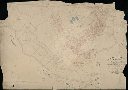 Lesparre-Médoc - -Section E feuille 1 : La Ville