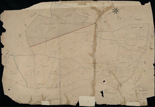 Lesparre-Médoc - -Section D feuille 4 : Magagnan
