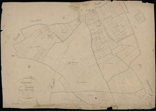 Lesparre-Médoc - -Section B feuille 2 : Le Bourg