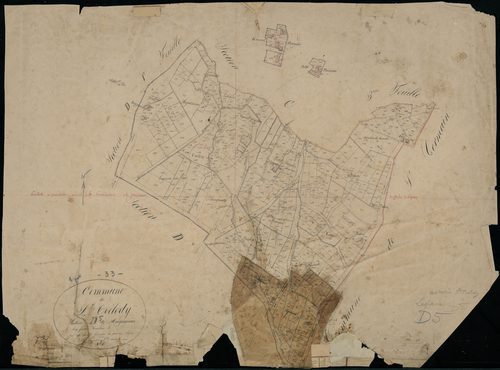 Lesparre-Médoc - -Section D feuille 5 : Magagnan
