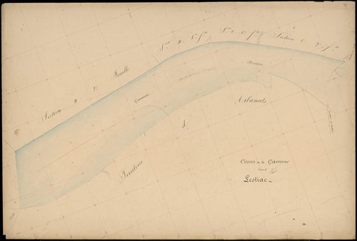 Lestiac-sur-Garonne - -cours de la Garonne :