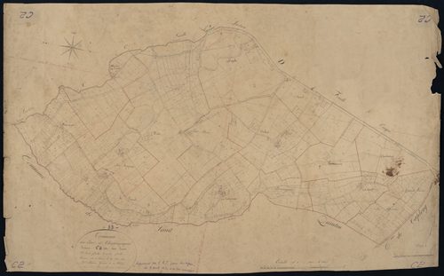 Lèves-et-Thoumeyragues - -Section C feuille 2 : Les Lèves