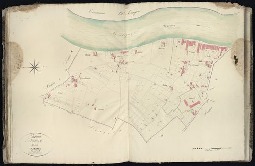 Libourne - -Section L feuille unique : Les Casernes