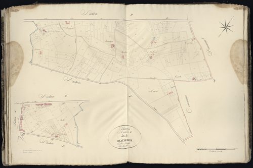 Libourne - -Section E feuille unique : Beauséjour
