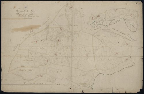 Lignan-de-Bordeaux - -Section C feuille 2 : non indiqué