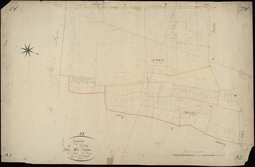 Listrac-Médoc - -Section A feuille 2 : Baudan