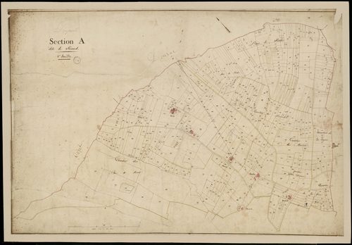 Loupiac - -Section A feuille 1 : Ricaud