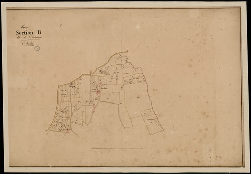 Loupiac - -Section B feuille 1 : Couloumet